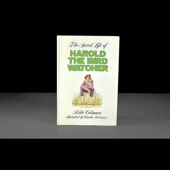 Vintage Children’s Book, The Secret Life of Harold the Bird Watcher, Weekly Reader