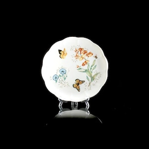 Dinner Plate, Lenox, Butterfly Meadow, Monarch, Floral, Butterflies