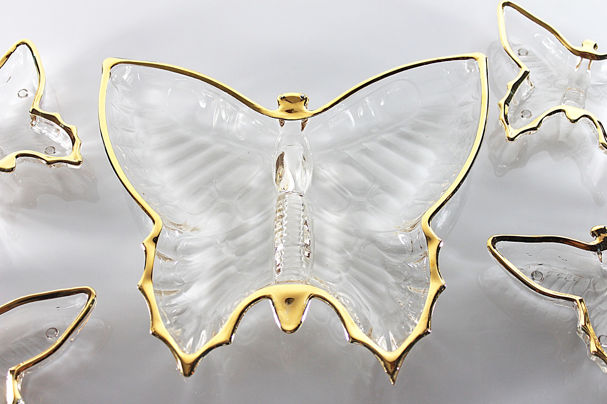 Butterfly Snack Set, 5 Piece Butterfly Set, Candy and Nut