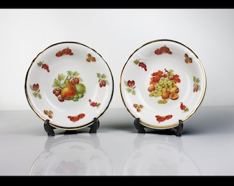 Winterling Bavaria Bowls, Fruit Bowls, Dessert Bowls, Royal Heidelberg, Set of 2