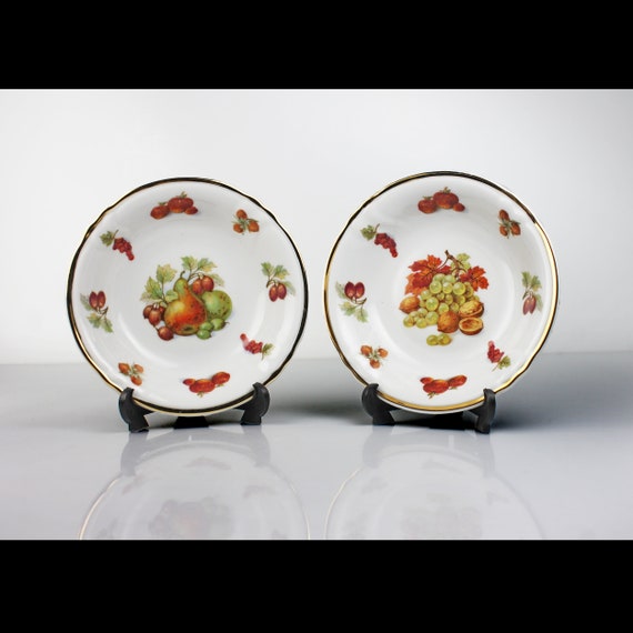Winterling Bavaria Bowls, Fruit Bowls, Dessert Bowls, Royal Heidelberg, Set of 2