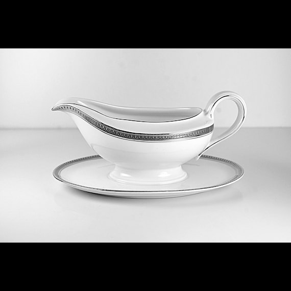 Continental China Duchess Gravy Boat with Attached Underplate Germany