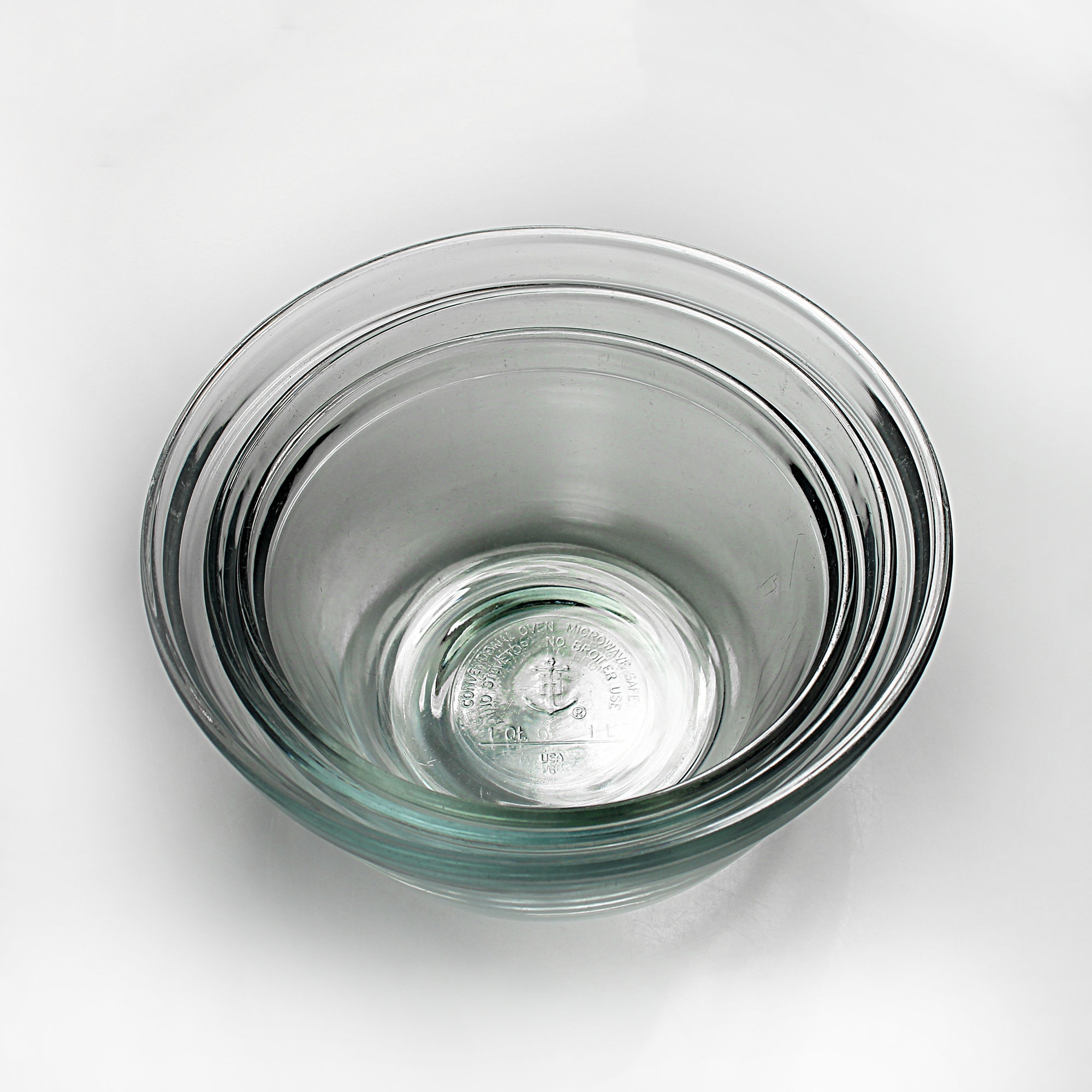  Large Glass Mixing Bowl