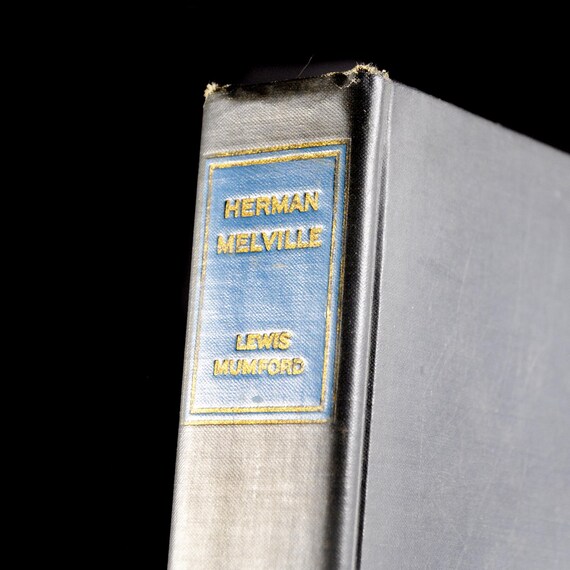 Herman Melville by Lewis Mumford - Harcourt, Brace and Co. - 1929 First Edition, Literary Biography, No Dust Jacket