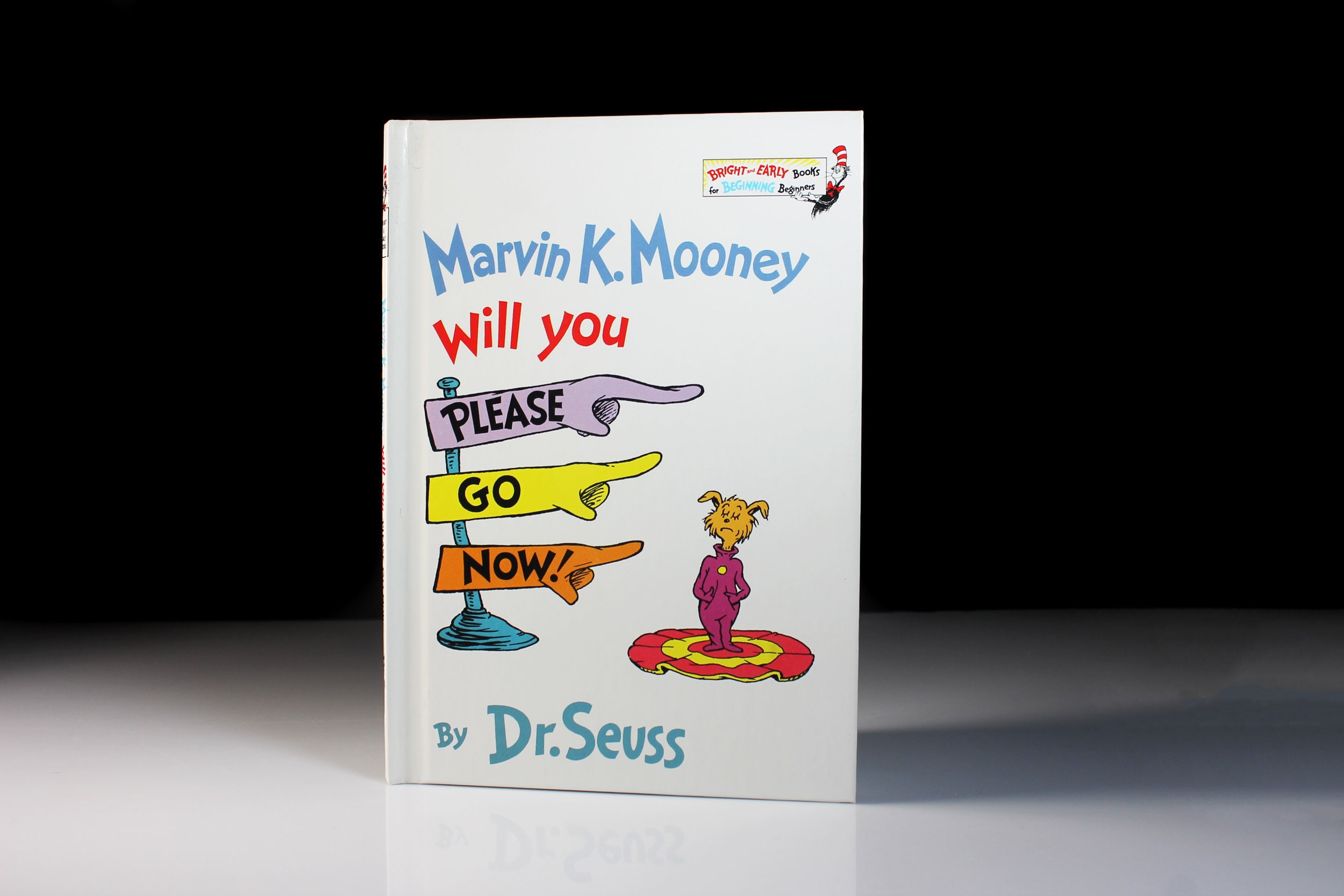 Children's Hardcover Book, Marvin K. Mooney Will You Please Go Now!, Dr ...