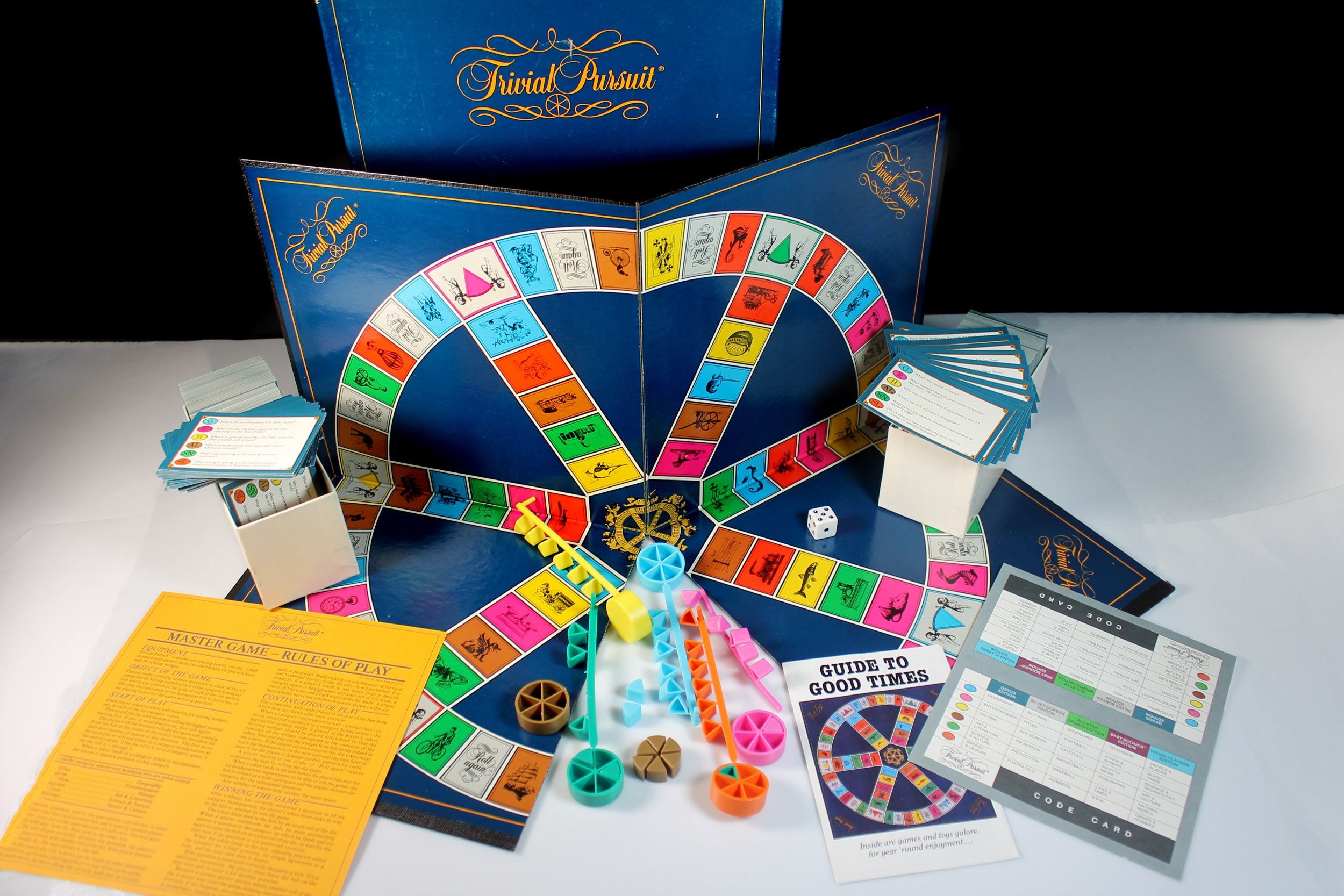 Trivial Pursuit Master Game Genius Edition (Board Only)