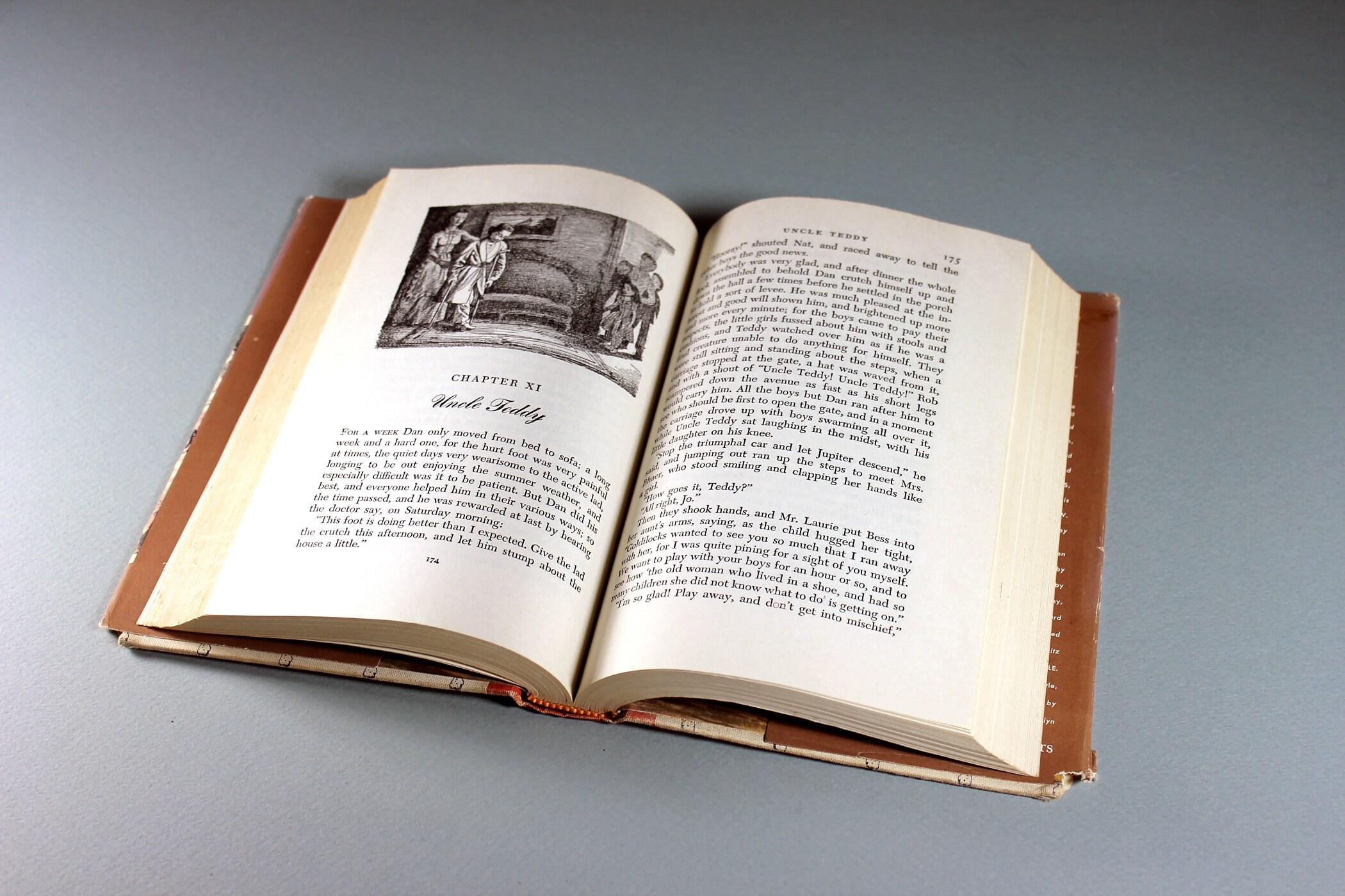 Children's Hardcover Book, Little Men, Louisa May Alcott, Fiction ...
