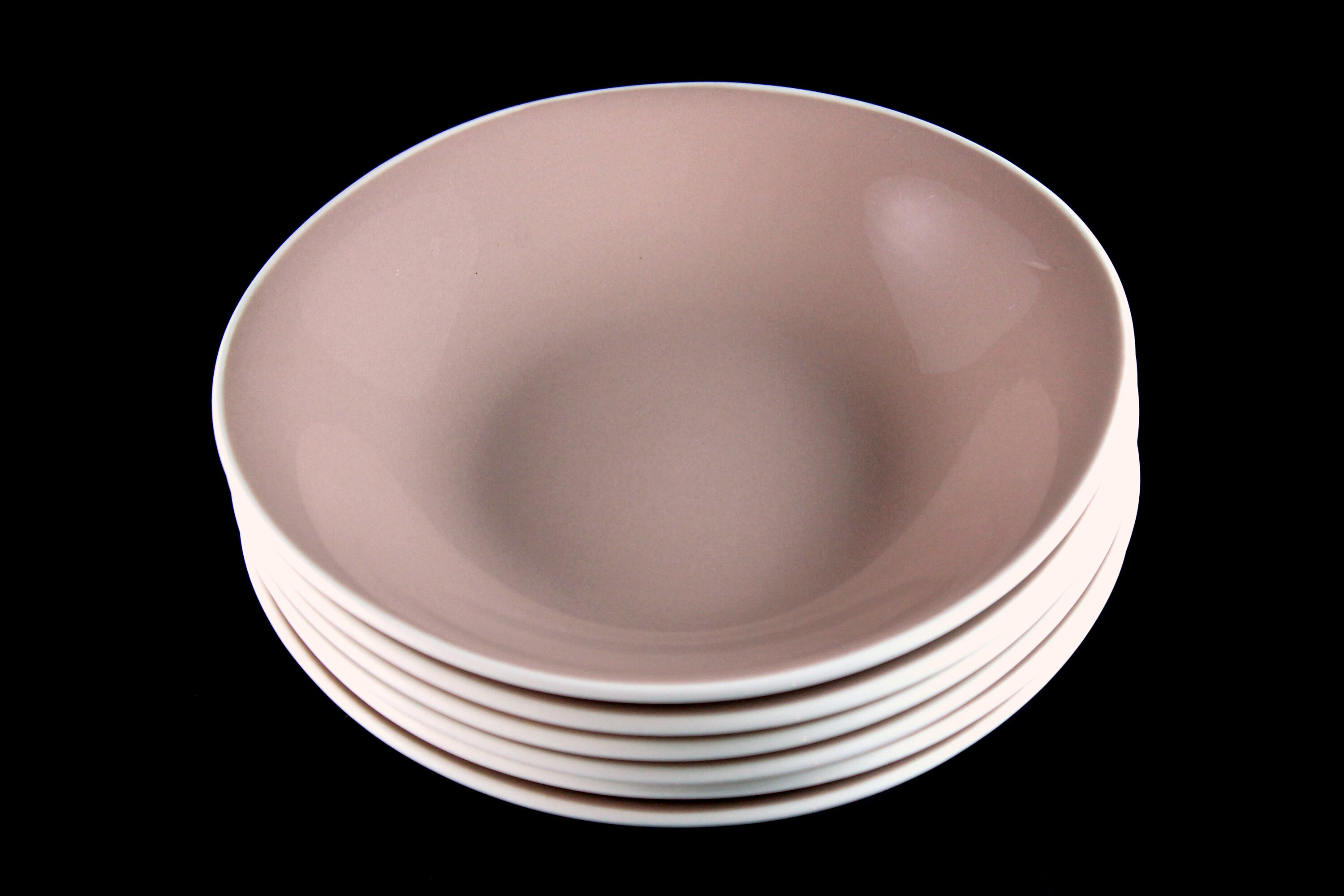 Lugged Soup Bowls, Harkerware, Dogwood Tan, Cereal Bowls, Dinnerware