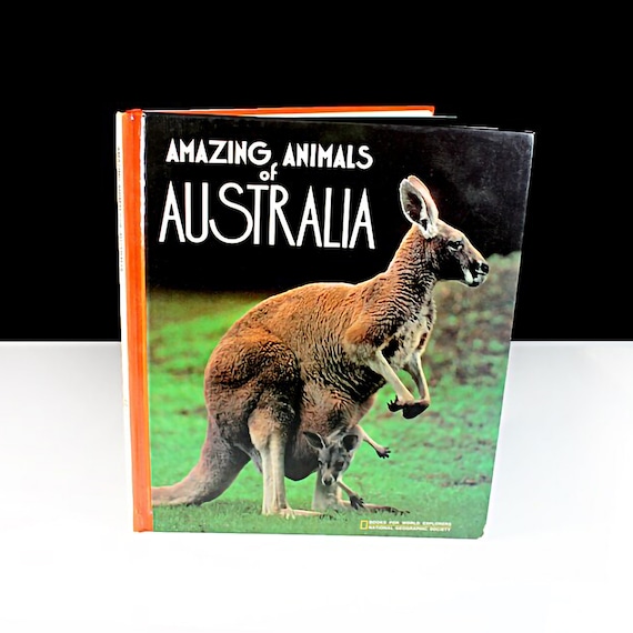 Children's Hardcover Book, Amazing Animals of Australia, National Geographic, Young Explorers, Reference Book, Animal Book, Illustrated