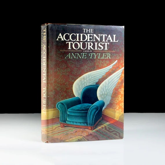 Hardcover Book, The Accidental Tourist, Anne Tyler, Novel, Romance, Adult Fiction, Literature