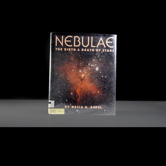 Nebulae: The Birth and Death of Stars by Necia H. Apfel – Vintage Astronomy Book with Dust Jacket, Ex-Library Copy, First Edition