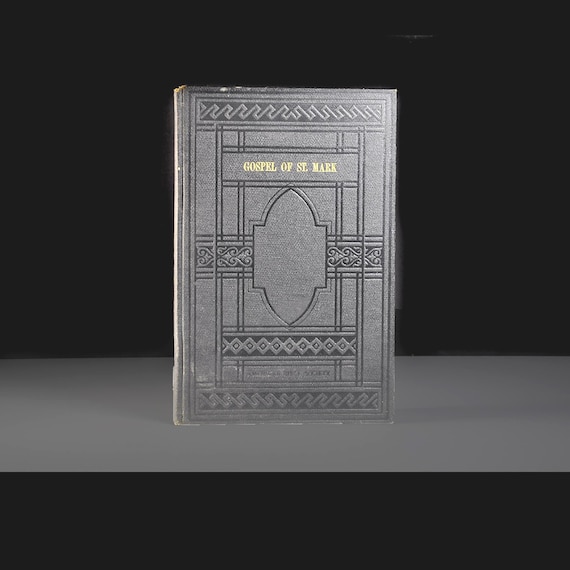 1906 Gospel of St. Mark Antique American Bible Society Hardcover New Testament Book