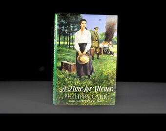 Libro de tapa dura, Un tiempo de silencio, Philippa Carr, Misterio, Novela, Ficción histórica, Literatura, Suspenso, Romance