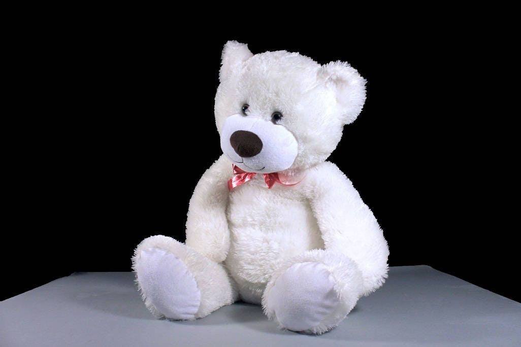 Large Bear Stuffed Animal, Teddy Bear, Animal Adventure, Polar Bear