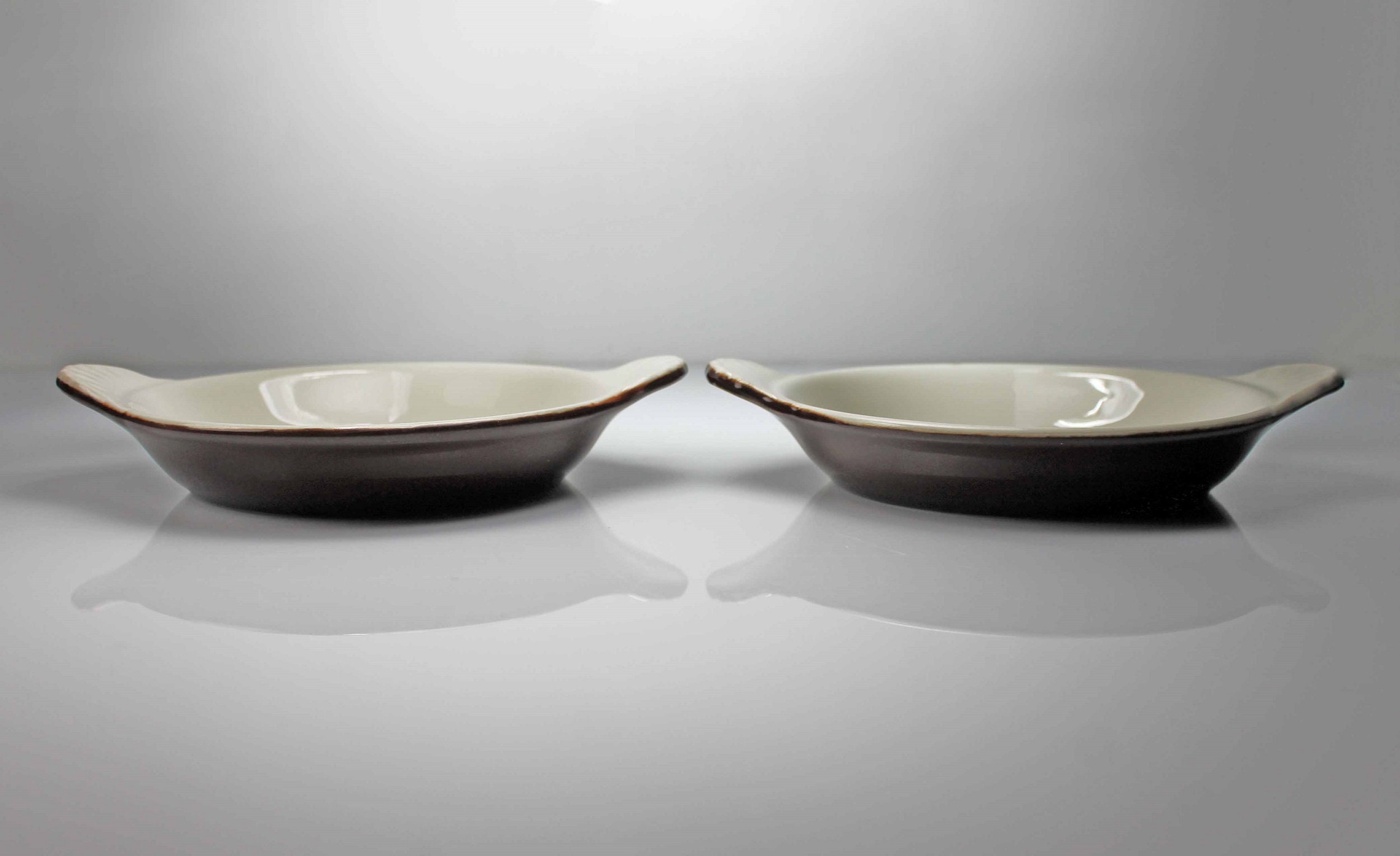 Au Gratin Bowls, Syscoware, Brown, Individual Casserole, Dinnerware