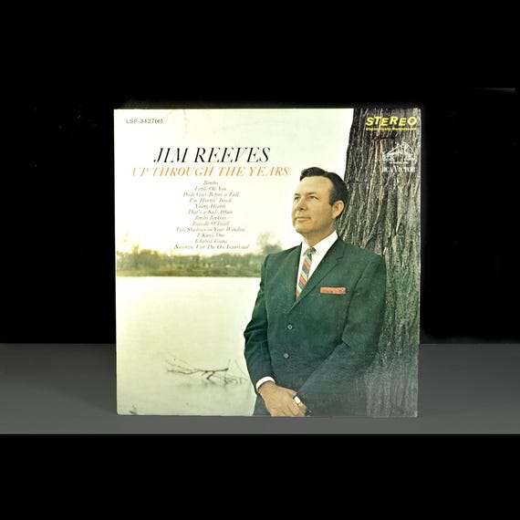 Vintage 1965 Jim Reeves Up Through the Years LP, RCA Victor LSP-3427 Stereo