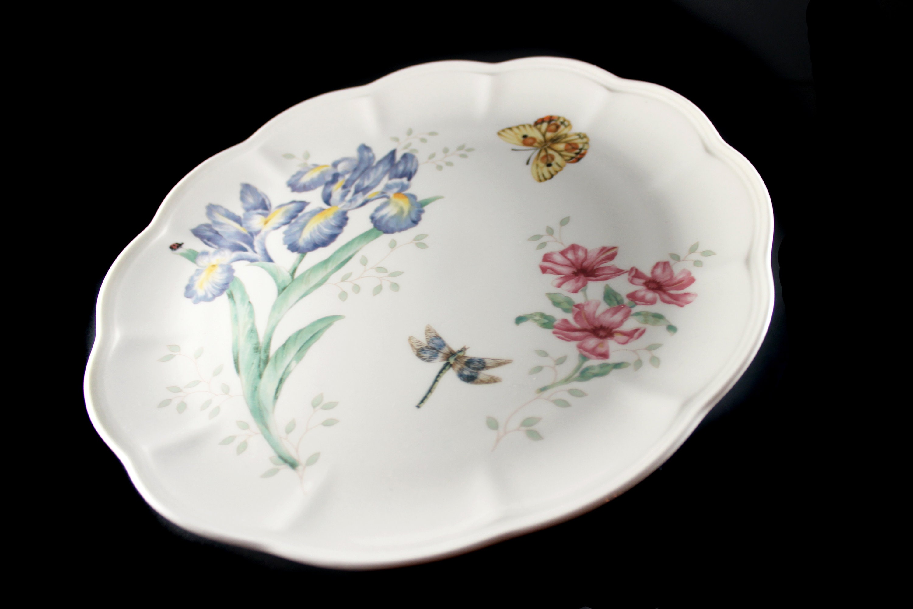 Dinner Plate, Lenox, Butterfly Meadow, Orange Sulphur ...