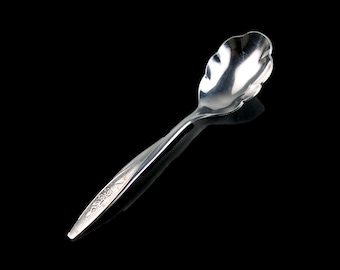 International Silver Spoon, Radiant Rose, Shell Sugar Spoon, Superior Stainless