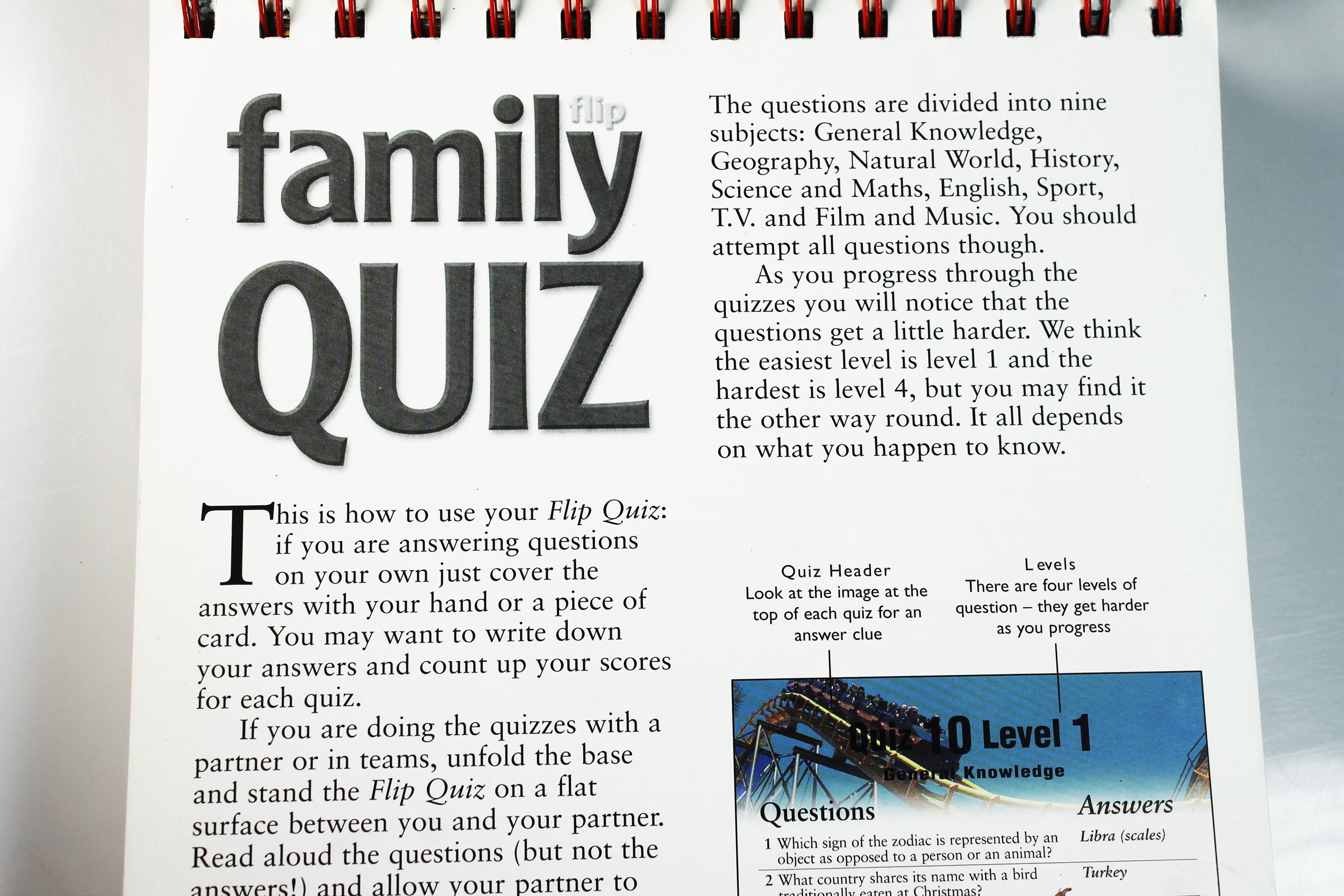 Family Flip Quiz Game, Questions and Answers, Trivia Game, Home School, Teaching Tools, Teaching