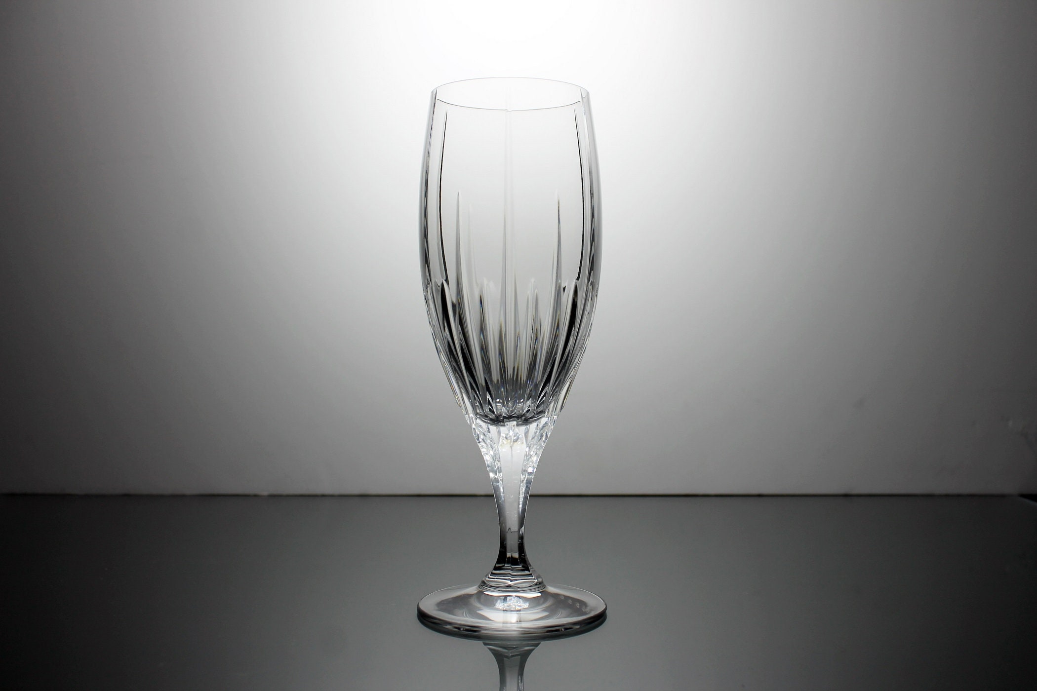 Mikasa Crystal Iced Tea, Arctic Lights, Barware, Stemware, Vertical Cut