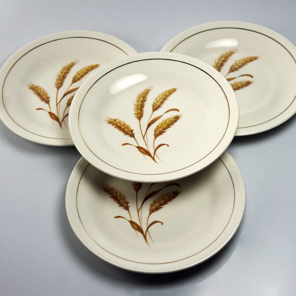 Wheat Plates Etsy