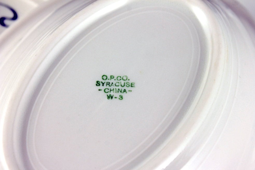 Oval Fruit Bowls, Oval Dessert Bowls, Syracuse China, Set of 3