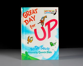 Children's Hardcover Book, Great Day for UP, Dr Seuss, Fiction, Classic, Rhyming, Picture Book