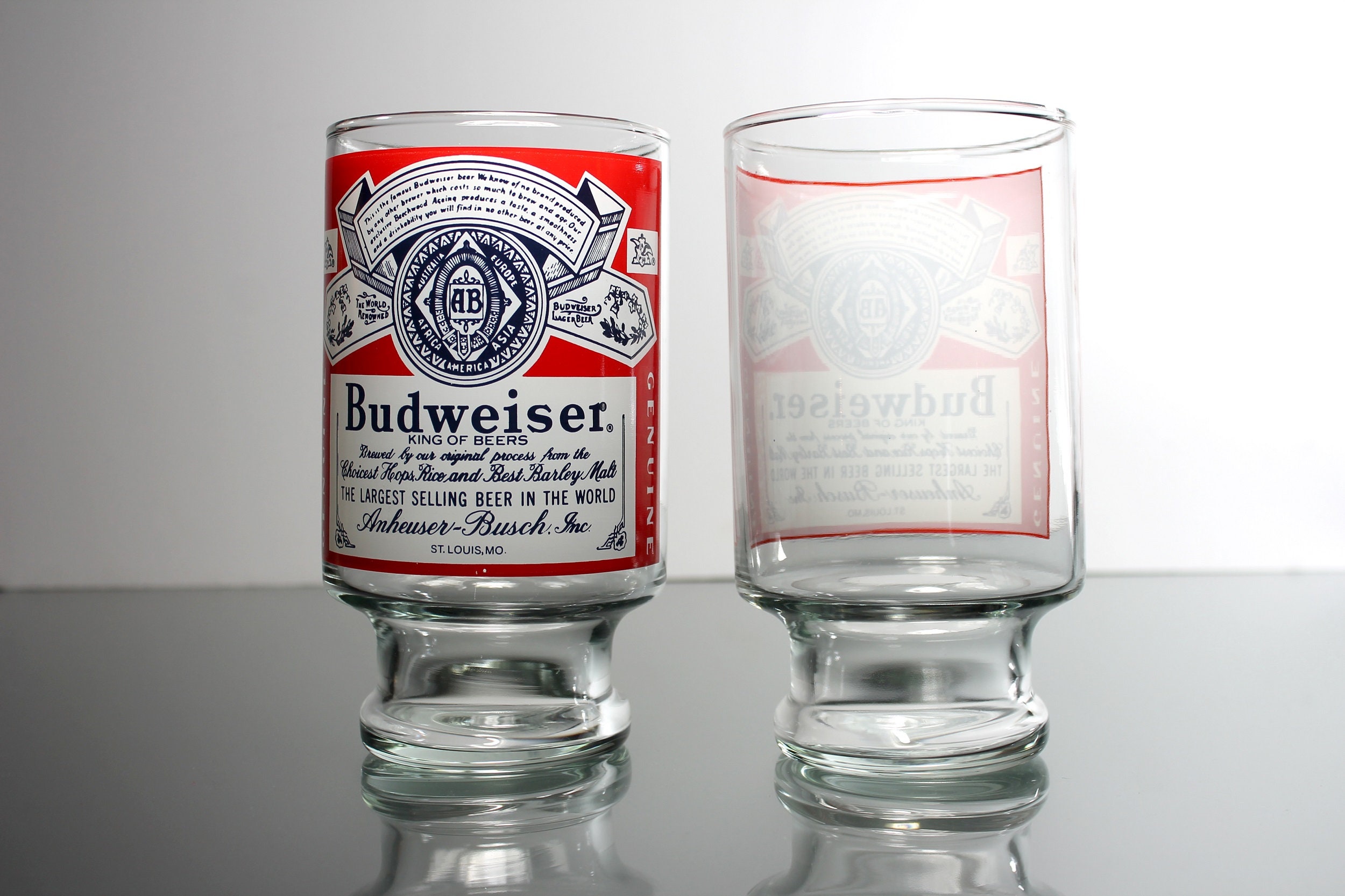Budweiser glass bottle, Large Budweiser Bottles for sale