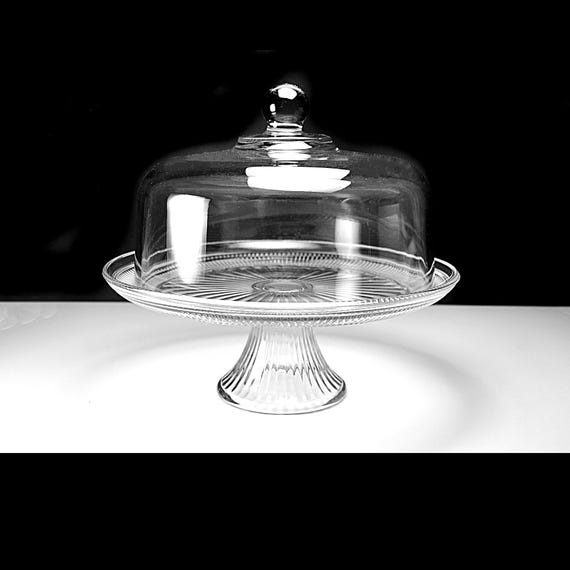 Anchor Hocking Canton Covered Cake Stand with Dome – Punch Bowl