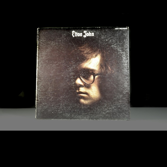 Vintage Elton John Self Titled Vinyl LP, MCA 3000, 1977 Reissue, Gatefold Record