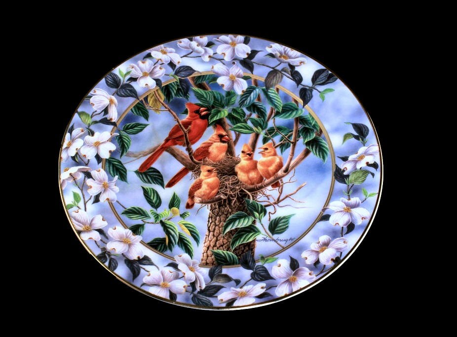 1995 Collectible Plate, Bradford Exchange, Quality Time, Signs of