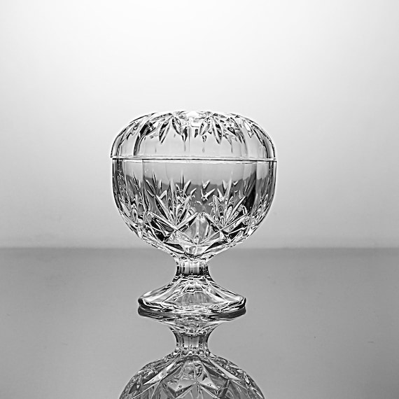 Lidded Crystal Candy Dish, RCR (Royal Crystal Rock), Linea G, Made in Italy