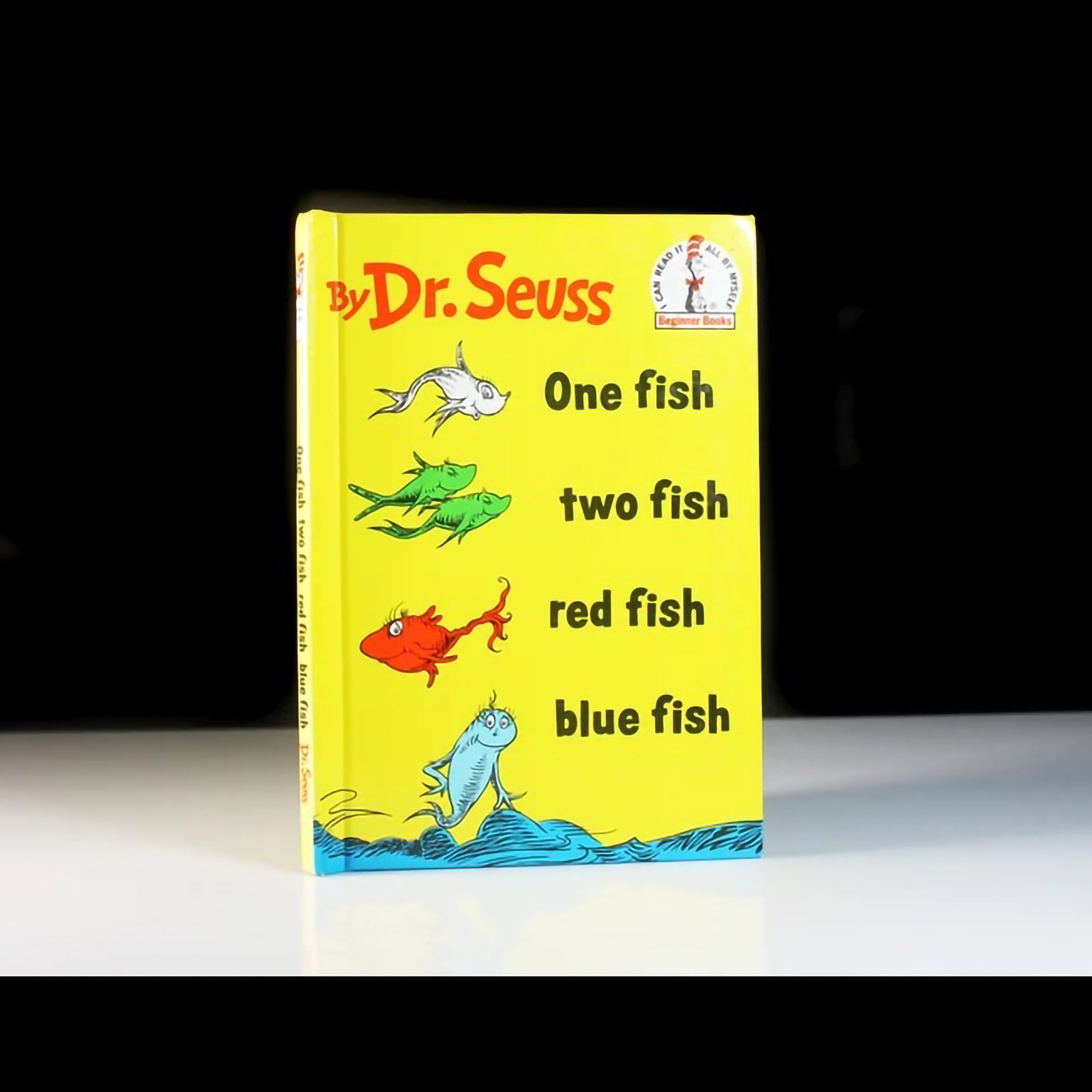 Children's Hardcover Book, One Fish Two Fish Red Fish Blue Fish