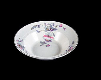 Vegetable Bowl, Symphony by Salem, Platinum Gold, Floral Pattern, Serving Bowl, Porcelain