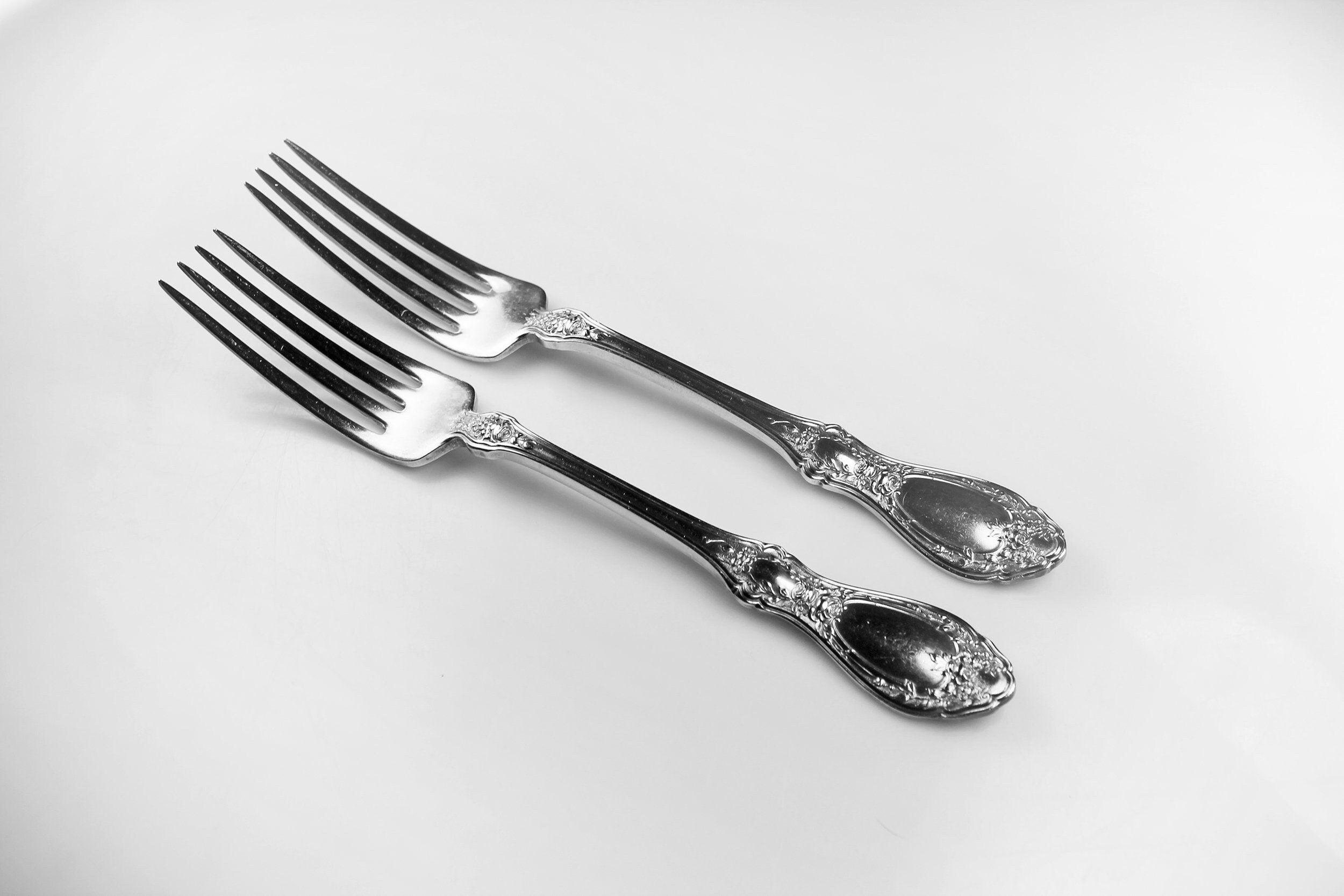 Silver Plated Forks, 1847 Rogers Bros, International Silver, Sharon