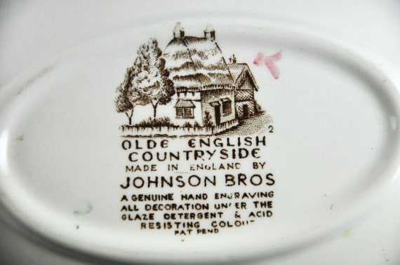 ジョンソンブラザーズ ベジタブルボウル、オールドイングリッシュ  