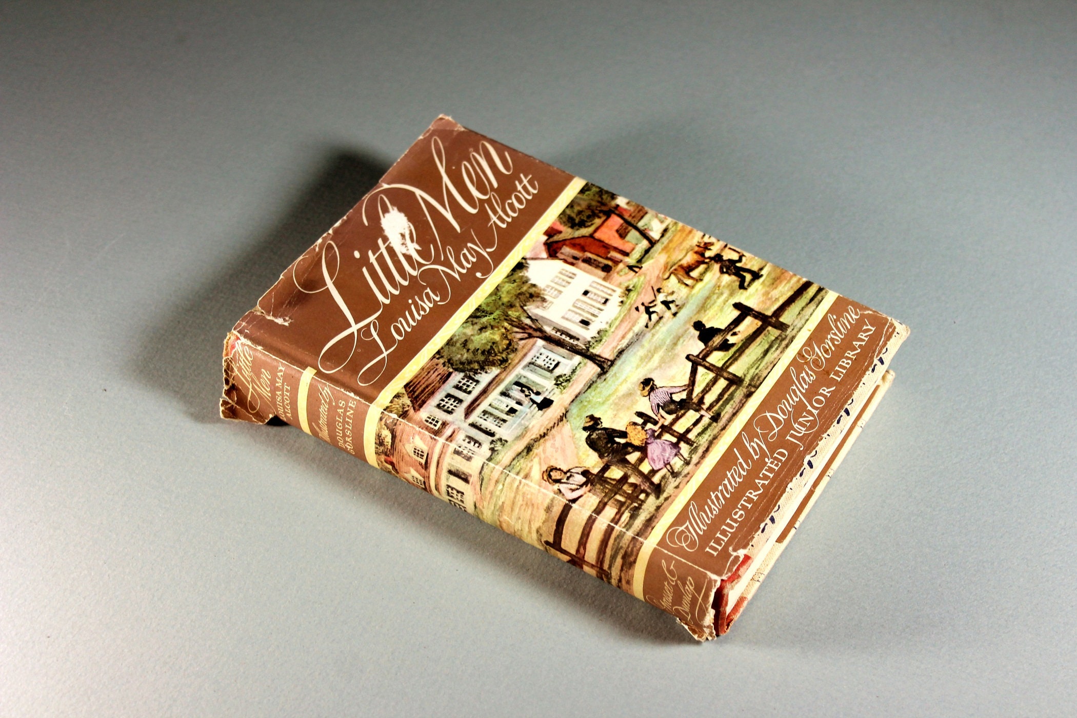 Children's Hardcover Book, Little Men, Louisa May Alcott, Fiction ...