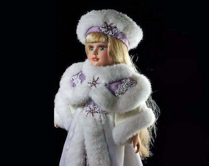 Brass Key Doll Victorian Rose Collectible Doll Porcelain Etsy