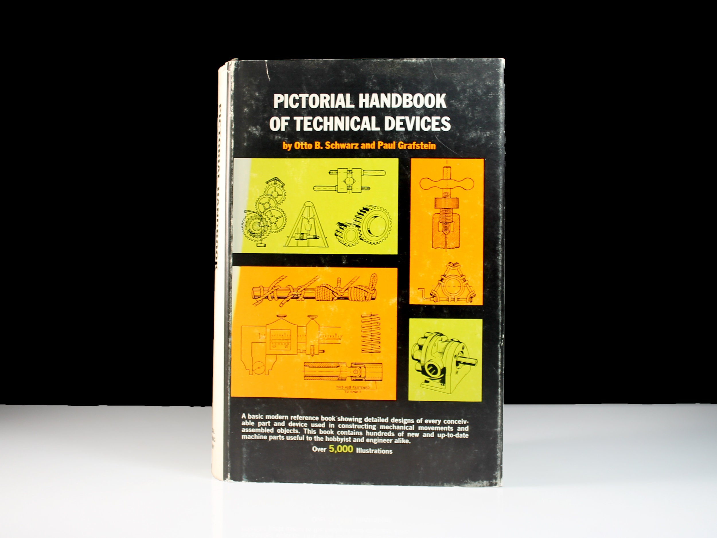 Hardcover Book, Pictorial Handbook of Technical Devices, Instructional