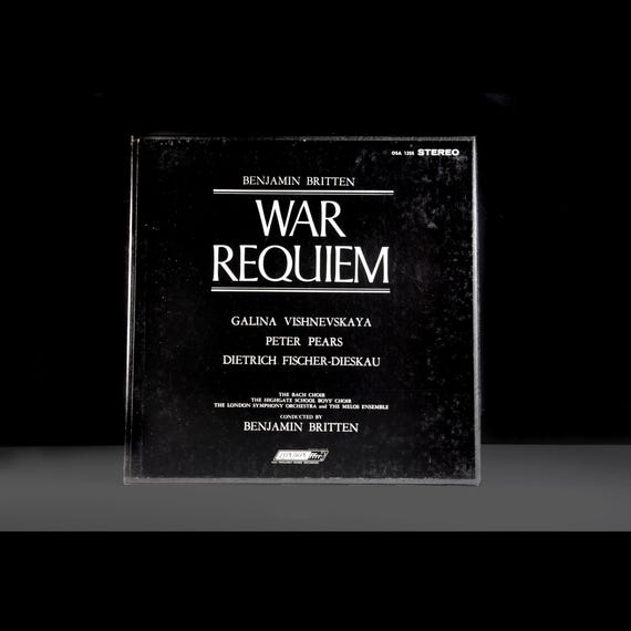 Benjamin Britten War Requiem 2-LP London ffrr UK Pressing Box Set (OSA 1255)