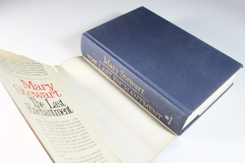 Hardcover Book, The Last Enchantment, Mary Stewart, First Edition, First Printing, Novel, Fantasy, Romance, King Arthur, Camelot image 2