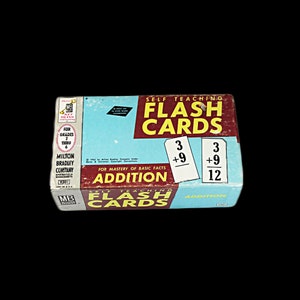 Tarjetas didácticas adicionales, Milton Bradley, ayudas para padres y maestros, escuela en casa, herramientas de enseñanza, juego de enseñanza