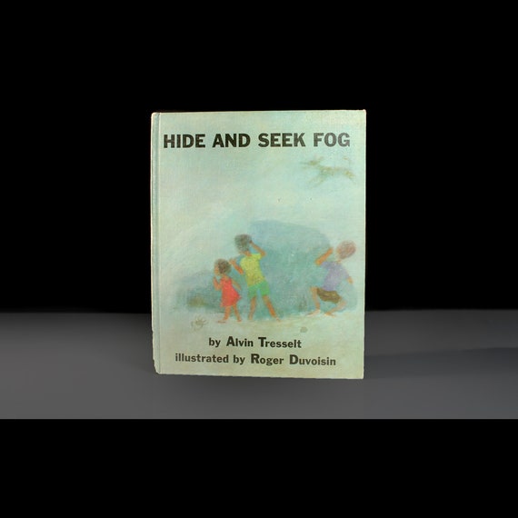 Children's Hardcover Book, Hide and Seek Fog, Alvin Tresselt, Fiction, Weekly Reader Book, Collectible, Illustrated, Picture Book