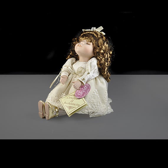 Dan Dee Collector’s Choice “Skyler” Musical Porcelain Doll - Plays Dance of the Sugar Plum Fairy