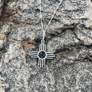 Sterling silver Zia
