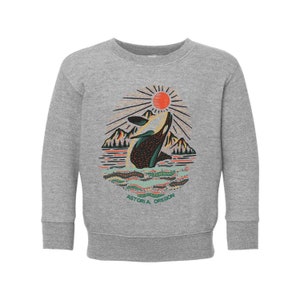 Astoria Oregon Crewneck Sweatshirt - Toddler
