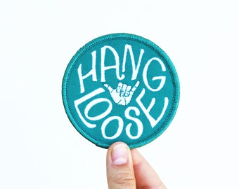 Hang Loose - Iron-On Patch - Shaka