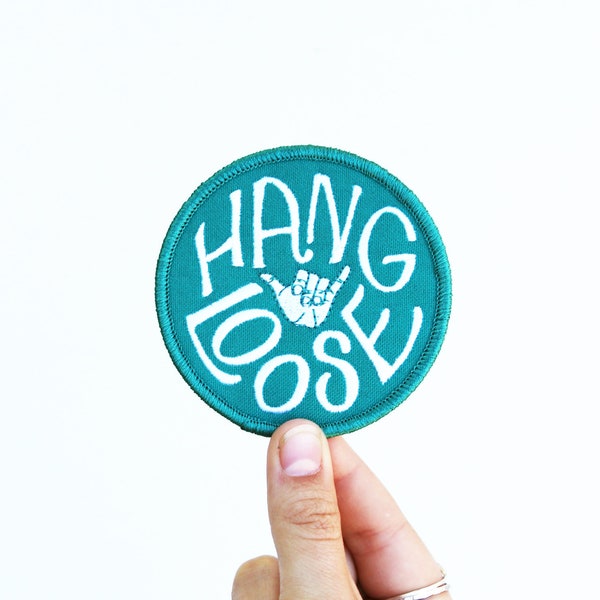 Hang Loose - Iron-On Patch - Shaka