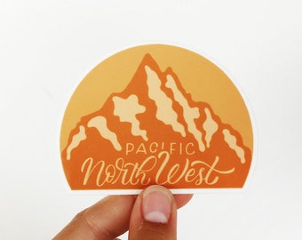 Pacific North West - Vinyl Sticker - Daytime - PNW
