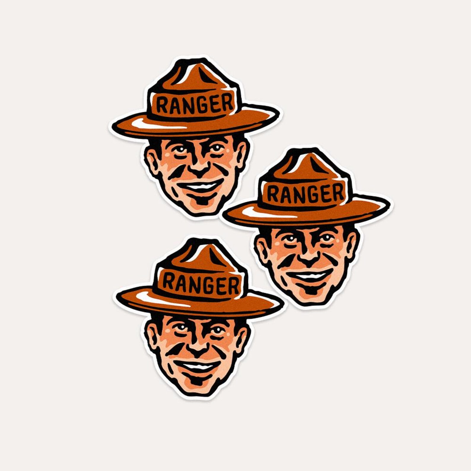 Park Ranger Vinyl Sticker - National Park - Love, Visit, Travel ...